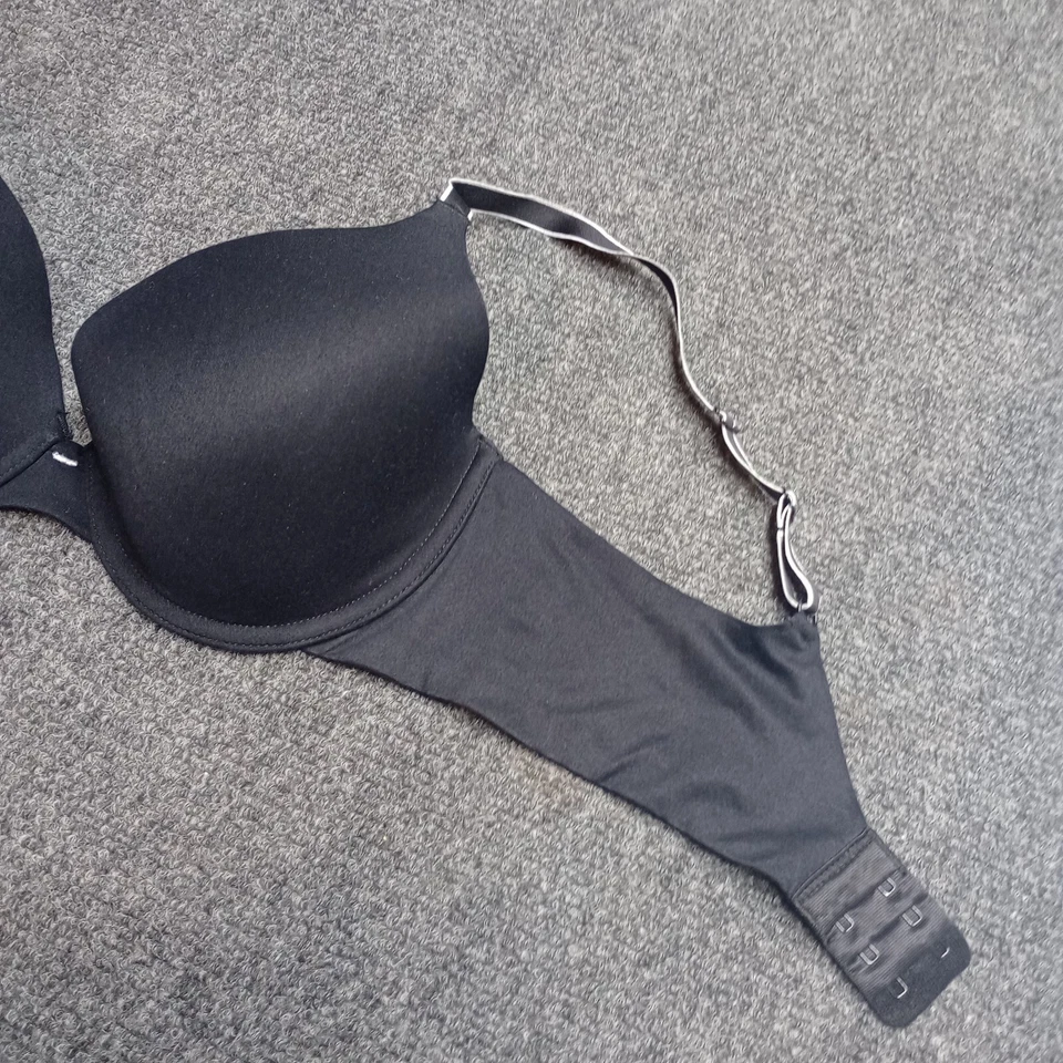 Camiseta negra con aros SO Bra para mujer 36C Foto 2 de 4