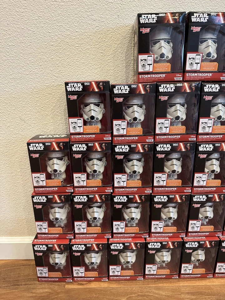 Star Wars Stormtrooper Mighty Minis Boost Cargador USB ThinkGeek Teléfono Lote 43 piezas Foto 2 de 4
