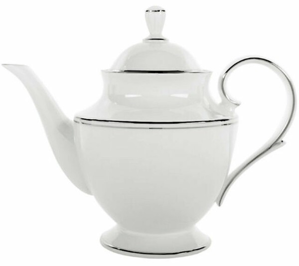 Lenox Federal Platinum Teapot 40 Oz. Classics Made in USA for sale
