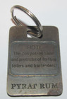 Pyrat Rums Buddha Hoti Patron Saint Of Bartenders Charm Metal Tag Keychain — photo 2