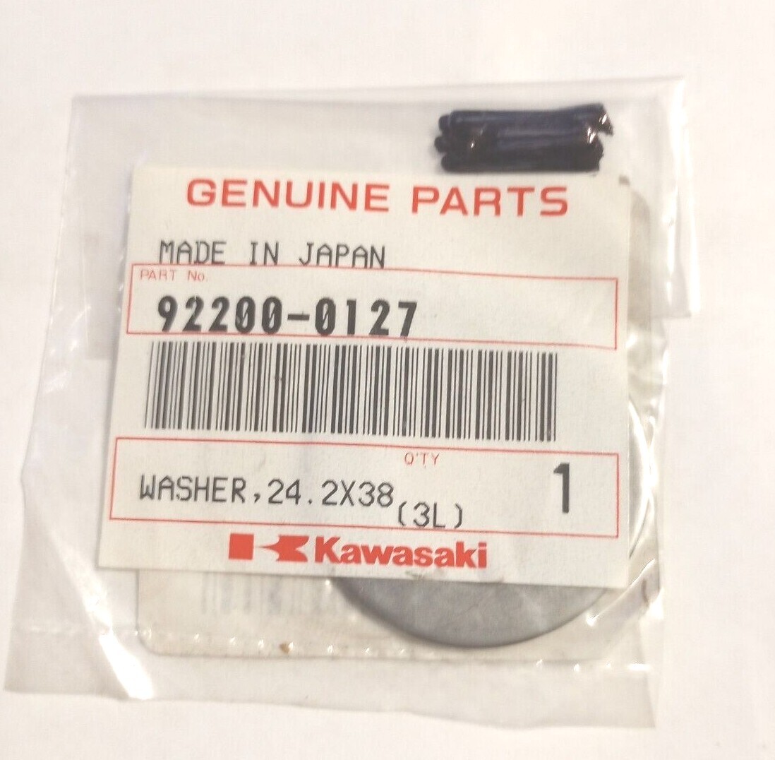 Kawasaki Ninja ZX-10R Washer 24.2X38X1.8 NOS 92200-0127 (L-2284