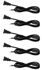 Lamp Cord With Rotary Switch, Polarized Plug, Stripped Ends Ready for Wiring (5)