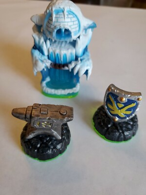 Skylanders Spyro's Adventure: EMPIRE OF ICE ADVENTURE w/ ANVIL & SHIELD 