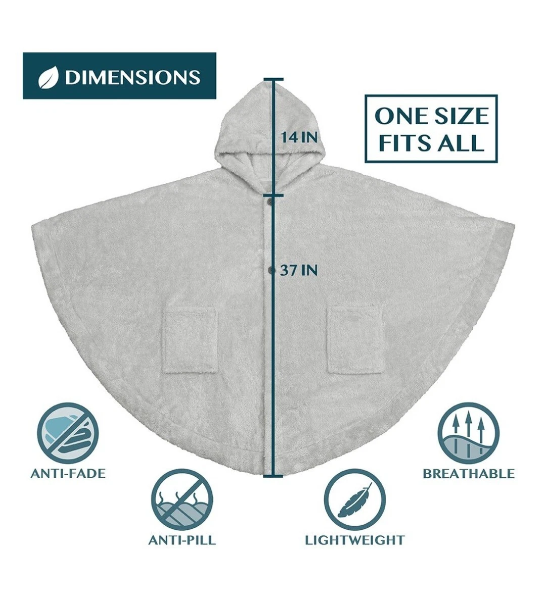 Pavilia angel wrap hooded blanket new arrivals