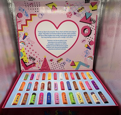 Lip Smacker Lip Balm Lip Gloss 36 Piece Gift Set 