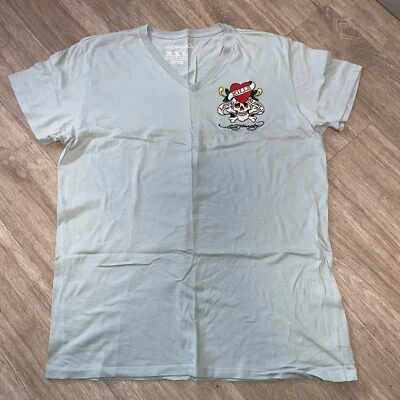 Mens ed hardy v neck tee size XXL - Image 1 of 4