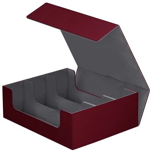 3-reihige Aufbewahrungsbox Baseball Basketball Trading 1800+ Sport Karten Halter Deck Case - Bild 3 von 11