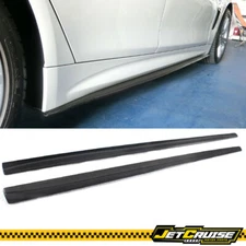 For 14-20 BMW F32 F33 F36 4 Series M Sport MP Carbon Fiber Side Skirt Extension
