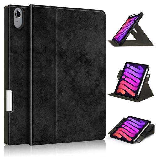 Leather Smart Cover Case Rotating Kickstsnd Flip Stand For iPad mini 6 8.3"2021 - Picture 13 of 16