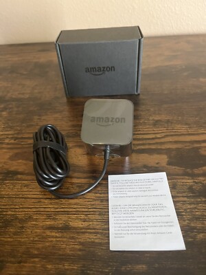 AMAZON Echo Amazon Fire TV Charger Power AC Adapter Black RE78VS 21W Genuine 
