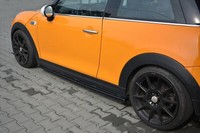 Maxton Design Seitenschweller Ansatz (Paar) Passend FüR Mini Cooper S F56 / F56