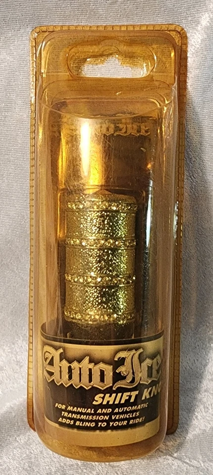 PERILLA DE CAMBIO DE HIELO AUTOMÁTICA VINTAGE para coches de transmisión manual y automática BLING nueva Foto 4 de 4
