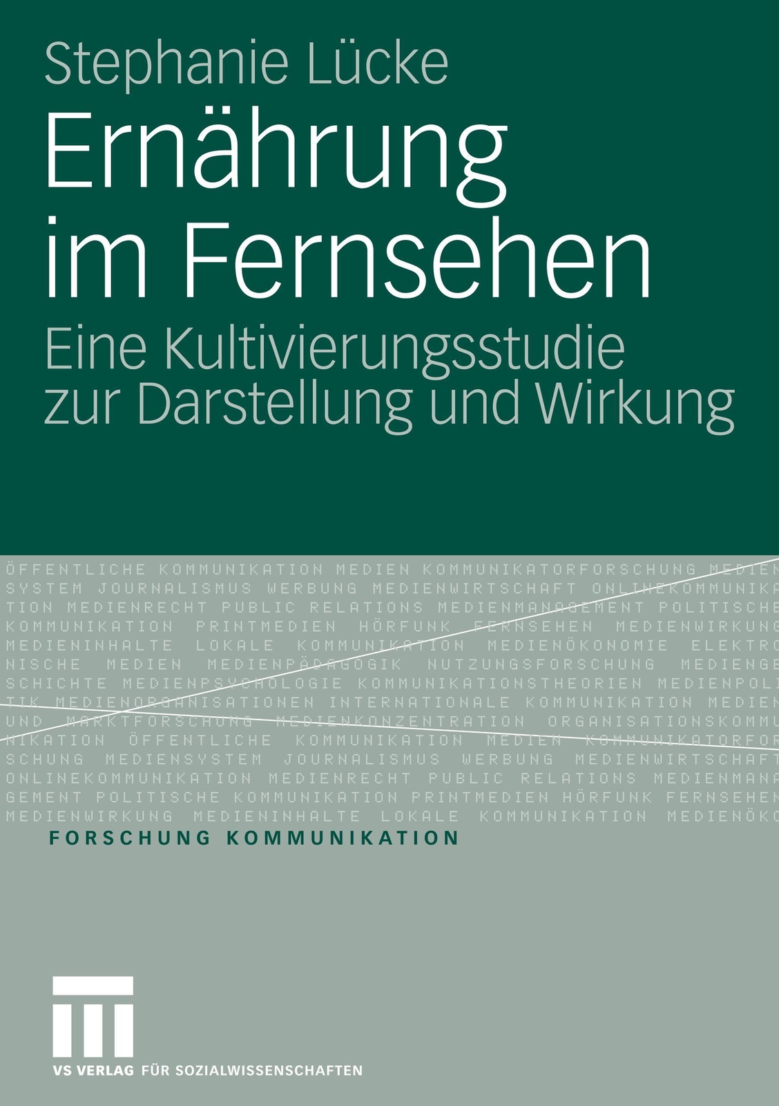 Thumbnail - Ernährung Fernsehen | Stephanie Lücke | Taschenbuch | Forschung