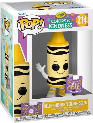 WB FUNKO POP! AD ICONS: Crayola - Yellow Crayon (Kindness)