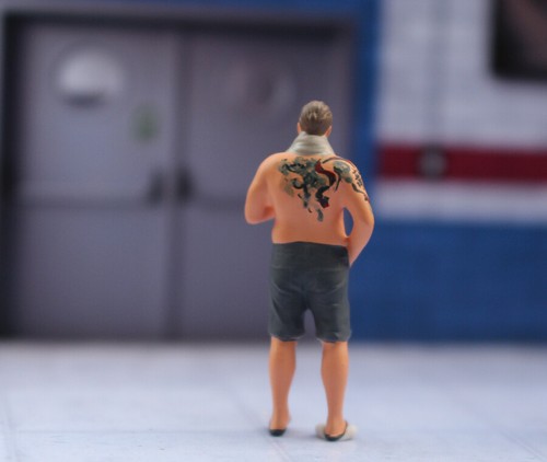 3D Print 1/64 people gig dinner Cosplay fighters'97 fit 1:64 car street - Picture 24 of 64