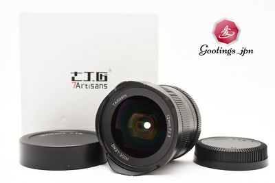 【Top MINT】7ARTISANS 12mm F/2.8 MANUAL Wide angle Lens For Fujifilm FX ship JAPAN