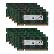 Kingston 10X 2GB PC2 6400S 2RX8 DDR2 800MHz Laptop Memory RAM SO-DIMM Notebook