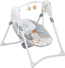 Slim Space - Sdraietta Neonato Elettrica Max 9 Kg Altalena Neonati Linus Graco