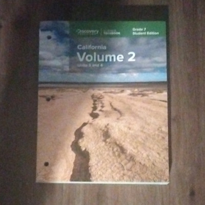 Discovery Education California Vol 2 Grade 7 Student Edition Social Science 2019