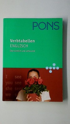 104333 Samantha Scott PONS VERBTABELLEN ENGLISCH übersichtlich und umfassend