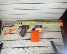 NERF N Strike Elite Retaliator Blaster Dart Gun White