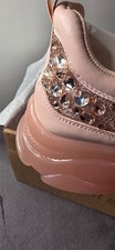 STEVE MADDEN MANIFESTO BLUSH TRAINERS(587)