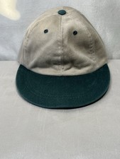 Zapatos Dockers Vintage Billete Largo Lona Gorra Tostado/Verde Elástico Espalda Papá Sombrero Retro