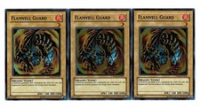 Yugioh- 3X Flamvell Guard - Super Rare - Unlimited - HA01-EN009 - Near Mint