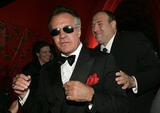 Tony Sirico James Gandolfini at The 56th Primetime Emmy Awards HBO- Old Photo