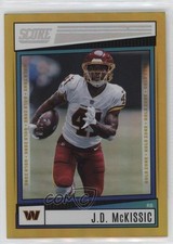 2022 Score Gold Zone /50 JD McKissic #256 6o3