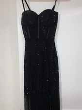Black Sparkly Formal Dress