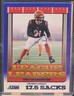 2025 Score - League Leaders Trey Hendrickson #4 Blue Foil #/100  Bengals