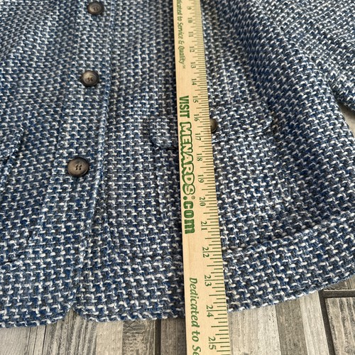Talbots Petites Tweed Style Jacket Wool/ Acrylic  Casual Jacket Size 16 - Picture 4 of 7