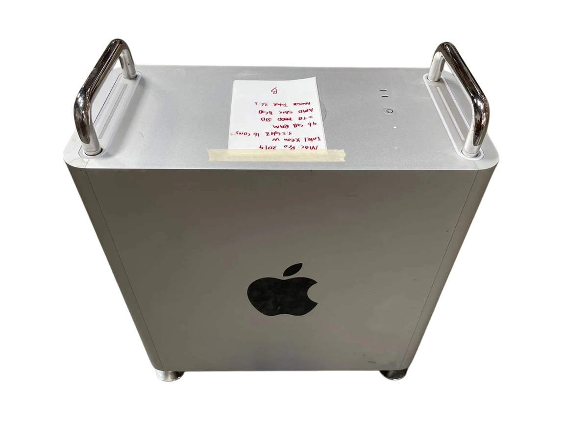 Apple Mac Pro A1991 256GB SSD 48GB RAM Tower W/Cooling Fan - White