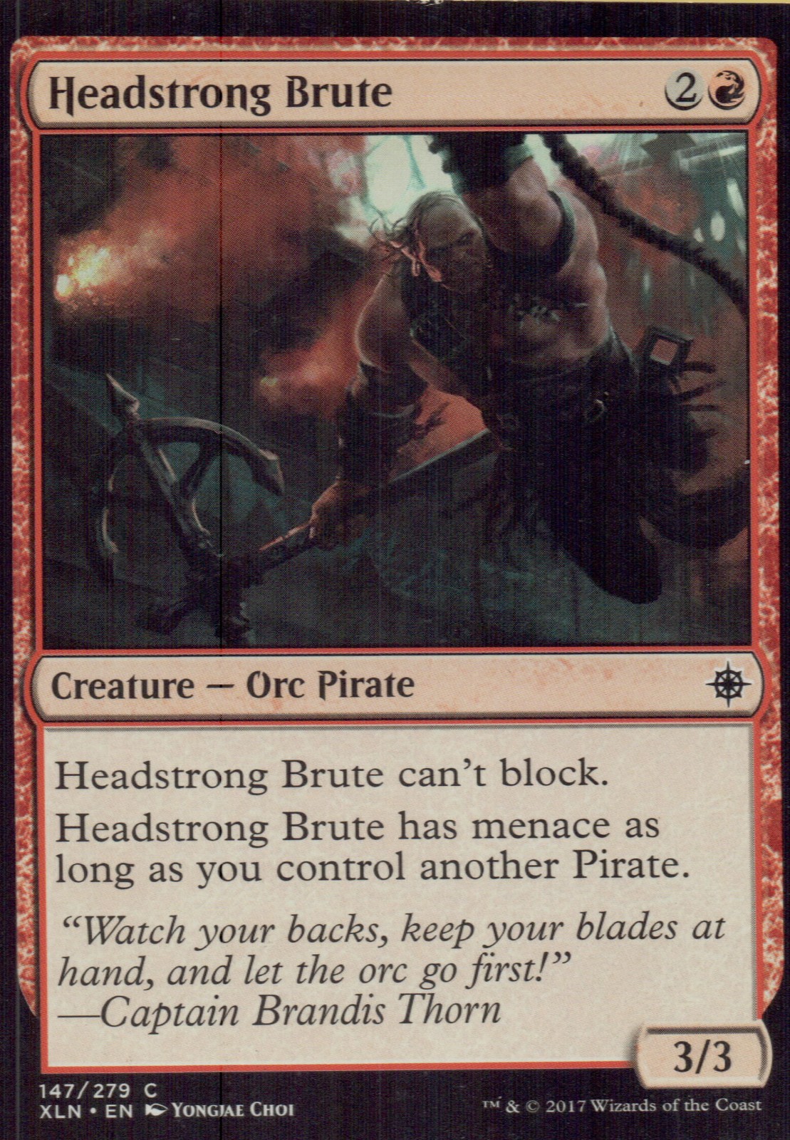 Ixalan #147 Headstrong Brute