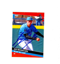 Jay Beshears 2025 Beloit Sky Carp signed autograph baseball card Naples FL