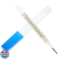 MAGICLULU 1Pc Glass Oral Temperature Adult Free Clinic Armpit Fast Reading Fe