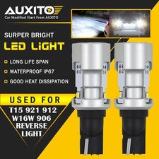 AUXITO W16W T15 LED Reverse Up Back Light Bulb 921 912 6500K White ERROR FREE F