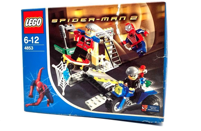 LEGO Spider-Man Spider-Man's Street Chase 4853 In 2004 New Retired