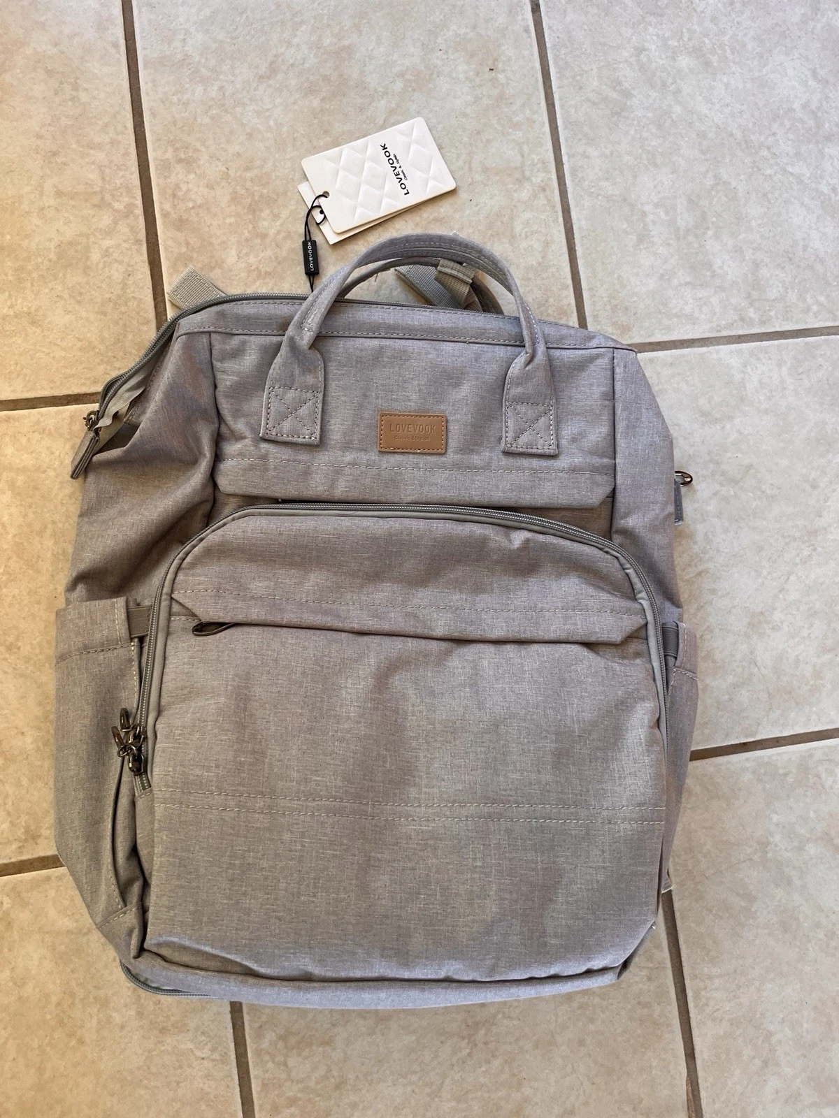 LOVEVOOK Diaper Bag Backpack with Insulated Pockets and Changing Pad