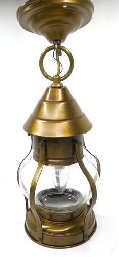 ONION LANTERN Nautical LAMP Glass Hanging Light Lantern Fixture pendant