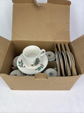 Kun-Lun Kaffee-Tassen Set Porzellan mit Untertassen China unbenutzt OVP