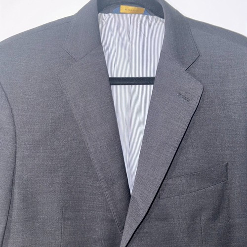 Brooks Brothers Madison Fit Explorer Suit Jacket Blazer - Charcoal 41R - Picture 3 of 9
