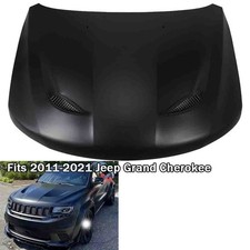 Hood For Jeep Grand Cherokee 2011-2022 Srt Style Vented Primed Black Hood For Jeep Grand Cherokee 2011-2022 Srt Style Vented Primed Black