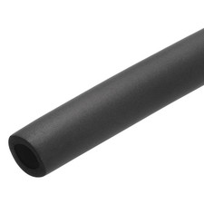 Foam Tubing for Handle Grip Support Pipe Insulation 8mm ID 17mm OD 1m L Black
