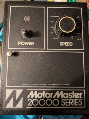 Minarik MotorMaster 20000 Serie DC Motor Drehzahlregler - Vintage Industrial
