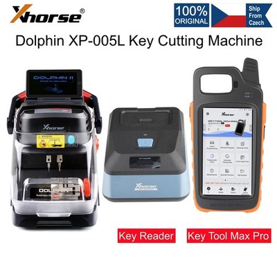 XHORSE Dolphin XP-005L Automatic Machine & K.ey Reader & K.ey Tool Max Pro