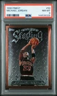 1996 FINEST Bronze MICHAEL JORDAN #50 PSA 8 NM-MT Card Bulls NBA