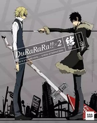 Blu-ray Durarara!!x2 Shou Vol. 5 Complete Production Edition Japanese Import