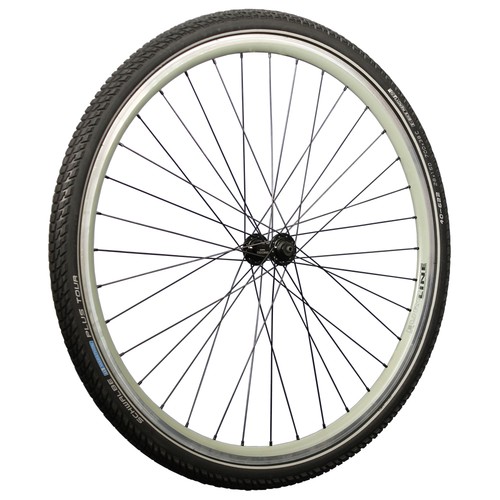 28 Zoll Laufradsatz Shimano Deore T610 Bereifung Schwalbe Marathon plus Mantel - Bild 2 von 9